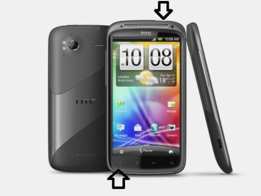 Kā veikt ekrānuzņēmumu par HTC?