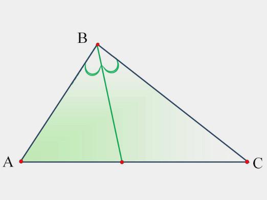 Kā atrast trīsstūra bisektoru?
